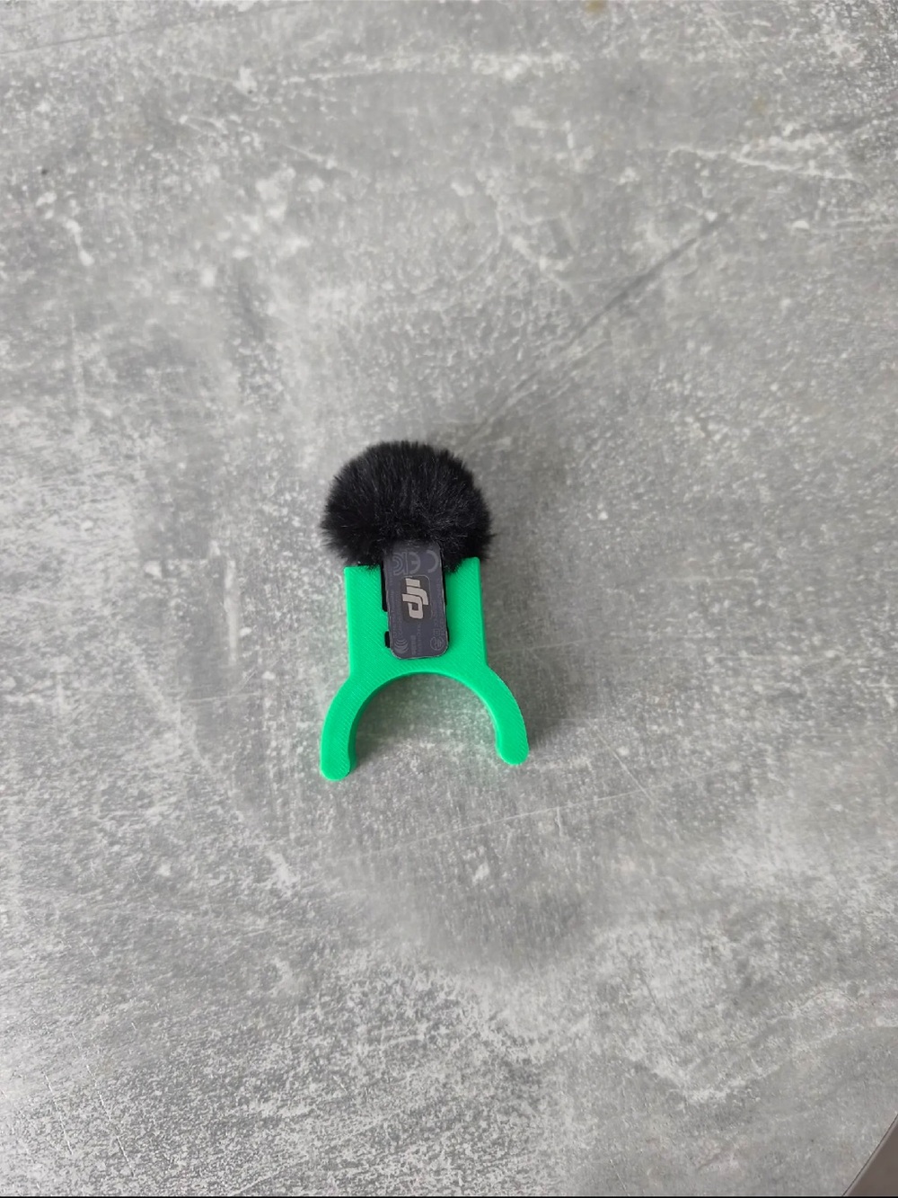 DJI Mini mic clamp for Ulanzi powerbank tripod.